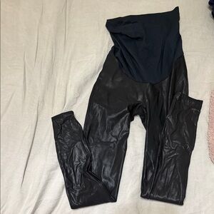 SPANX Black maternity Leggings